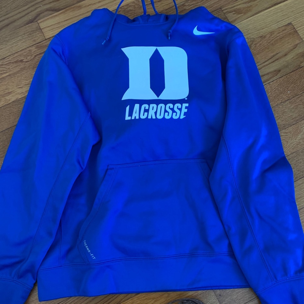 Duke lacrosse men’s medium hoodie